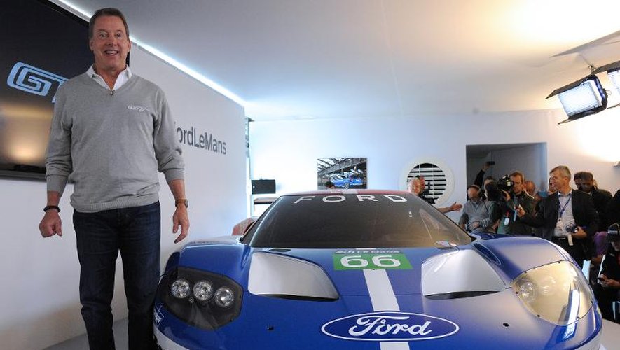 Bill Ford, président de la marque américaine du même nom, le 13 juin 2015 au Mans