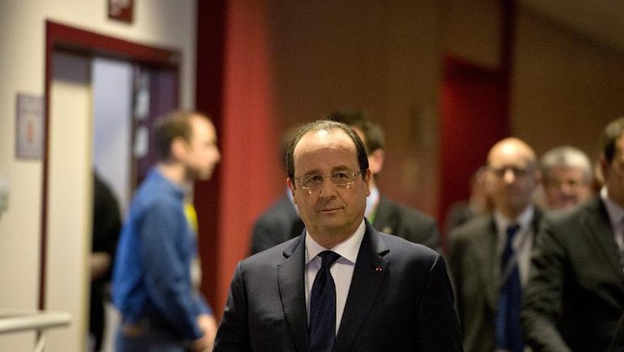 Francois Hollande le 6 mars 2014 à Bruxelles