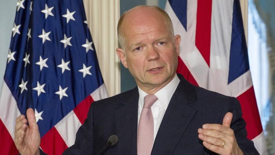 Le ministre britannique des Affaires étrangères, William Hague, le 12 juin 2013 à Washington