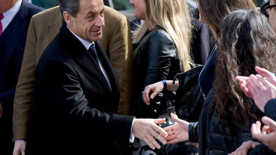 Nicolas Sarkozy le 23 mars 2014 à Paris