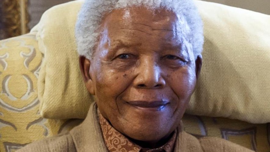 L'ancien président sud-africain Nelson Mandela, le 17 juillet 2012 à Qunu