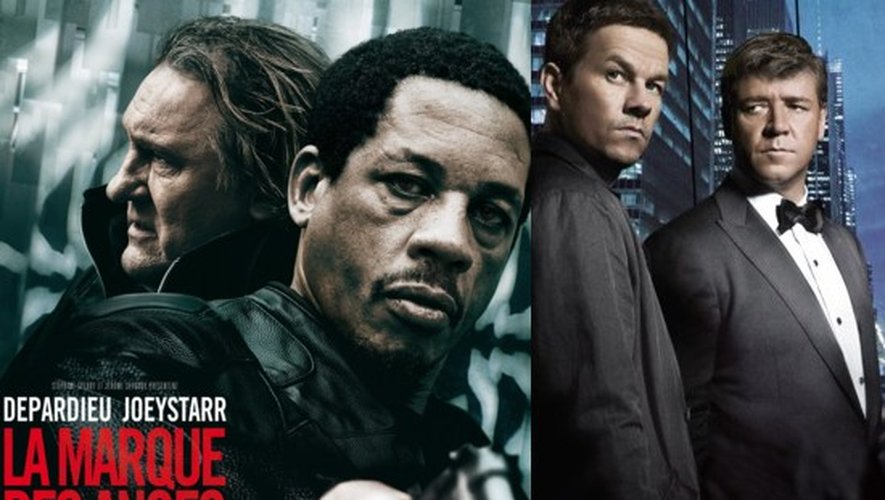Gérard Depardieu et JoeyStarr Vs Mark Wahlberg et Russell Crowe