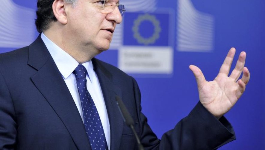 Le président de la Commission européenne, Jose Manuel Barroso, le 24 juin 2013 à Bruxelles