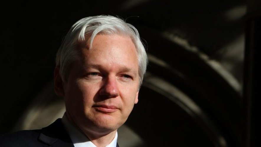 Le fondateur de WikiLeaks, Julian Assange à Londres, le 5 décembre 2011