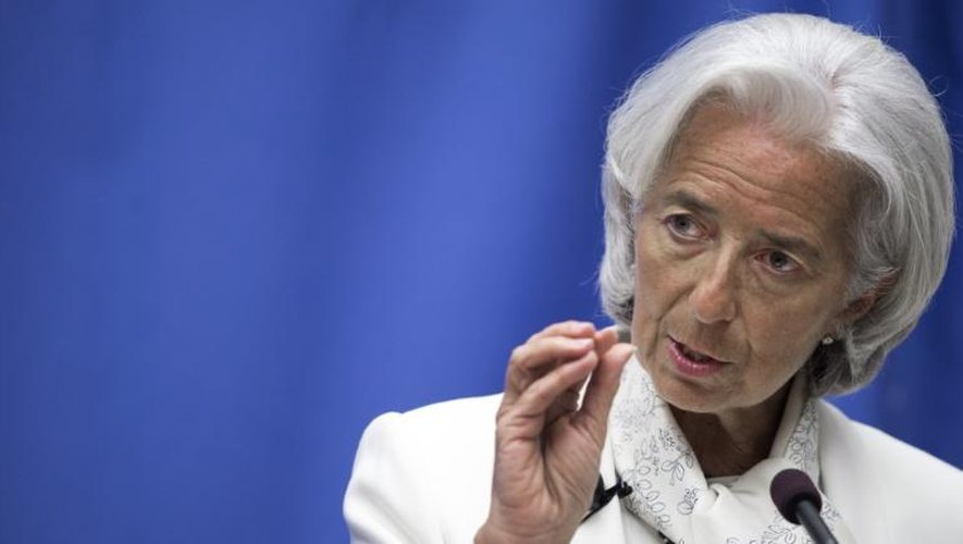 la diretcrice du FMI, Christine Lagarde, à Washington le 4 juin 2013