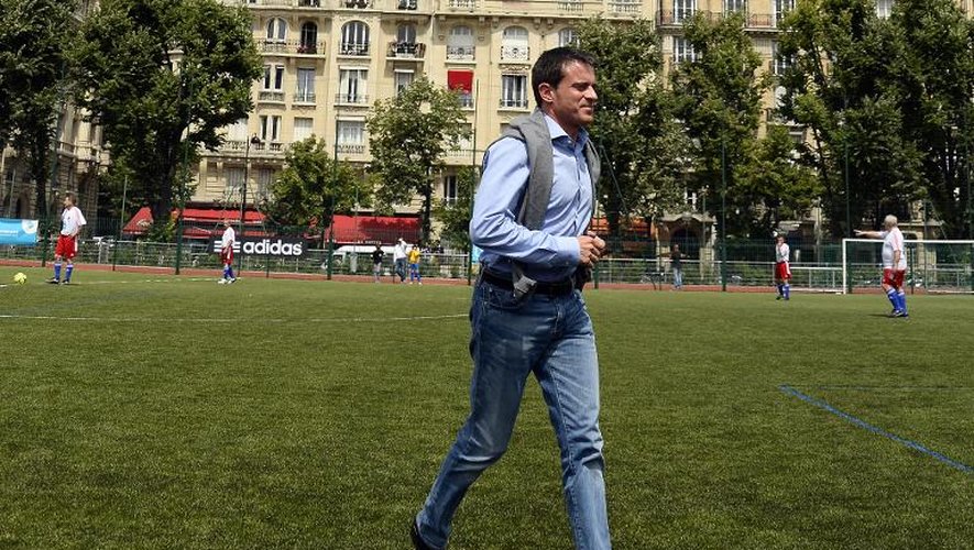 Le Premier ministre Manuel Valls, le 14 juin 2015 à Paris