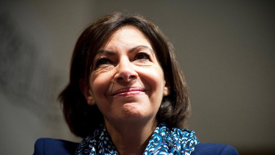 La nouvelle maire de Paris, Anne Hidalgo, le 1er avril 2014