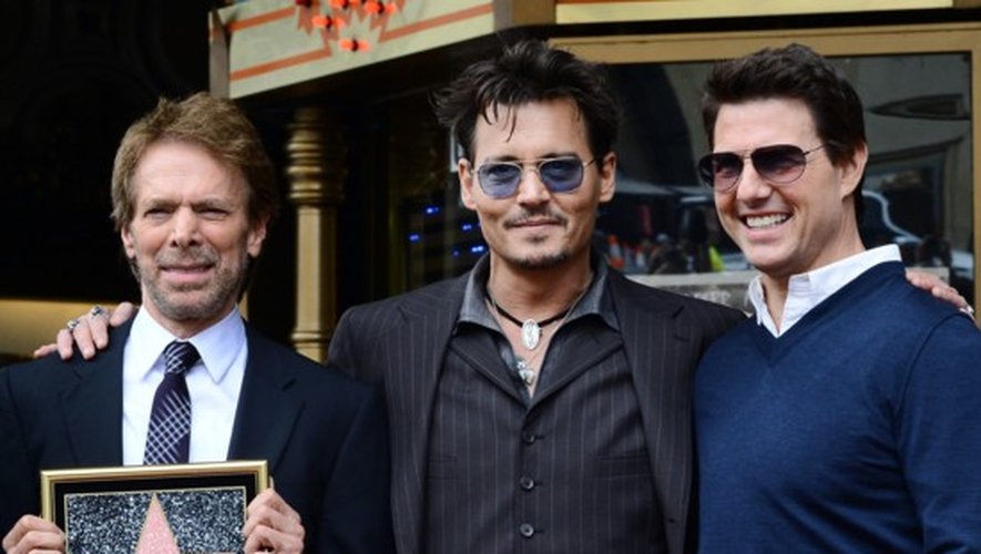 CINEMA : Johnny Depp et Tom Cruise sur le Walk of Fame 