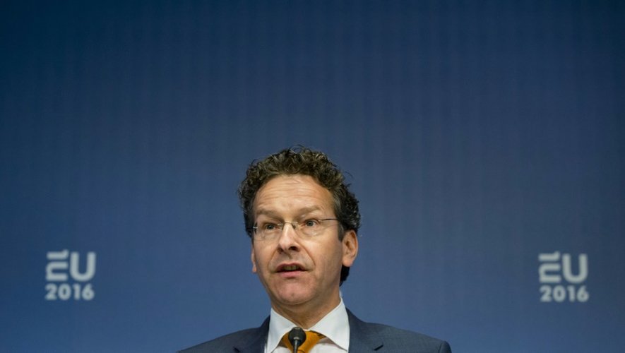Le président de l'Eurogroupe, Jeroen Dijsselbloem, à Amsterdam le 22 avril 2016