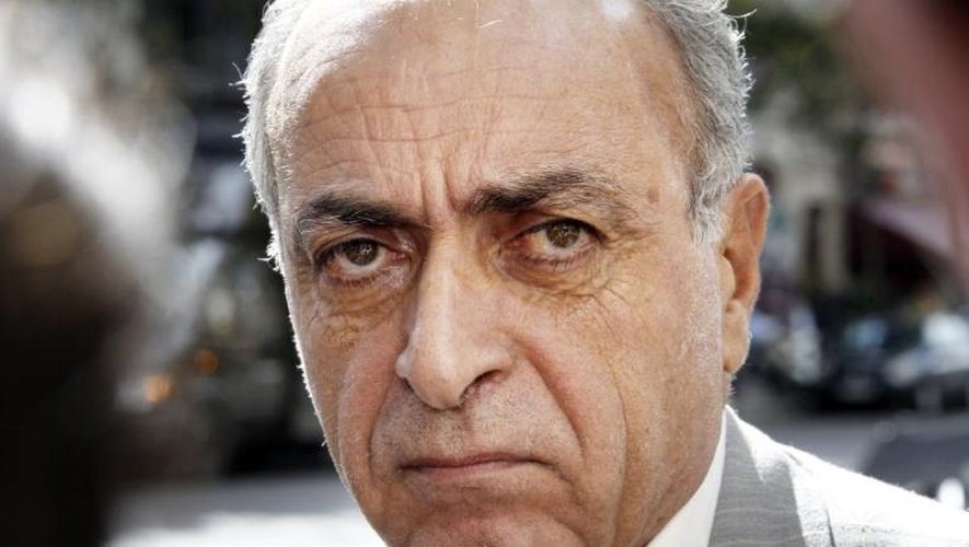 L'homme d'affaires franco-libanais Ziad Takieddine, le 14 septembre 2011 à Paris