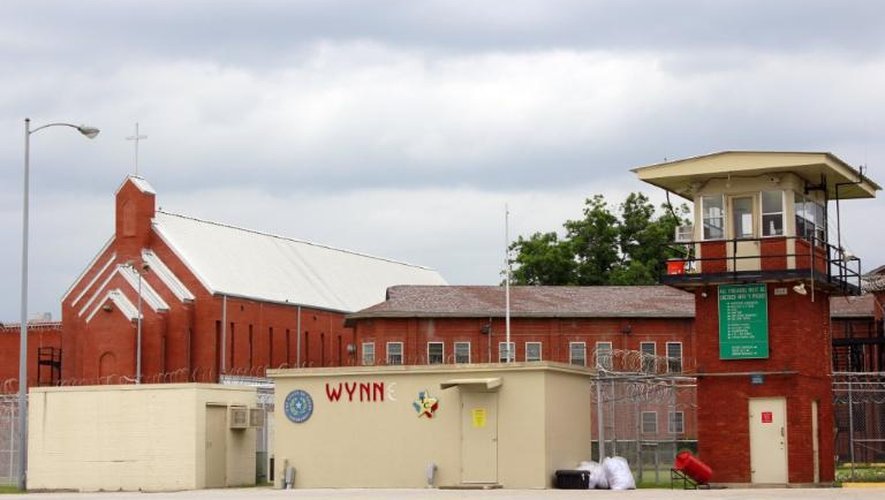 Une photo du 21 mai 2013 montre "Walls Unit", la prison de Huntsville au Texas