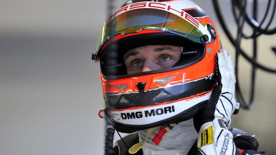 Le pilote de F1 Nico Hülkenberg, lors de sa participation aux 24h du Mans, le 13 juin 2015