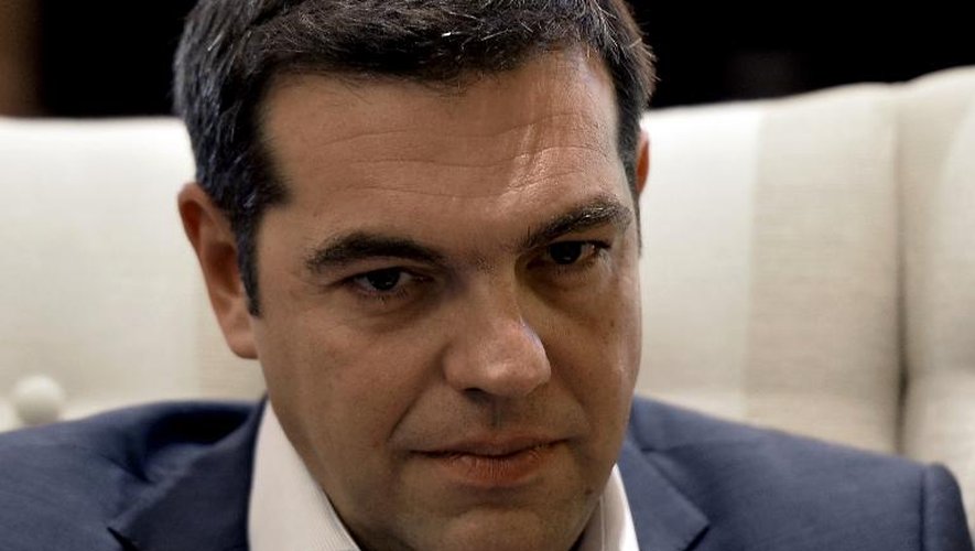 Le Premier ministre grec Alexis Tsipras à Athènes le 16 juin 2015