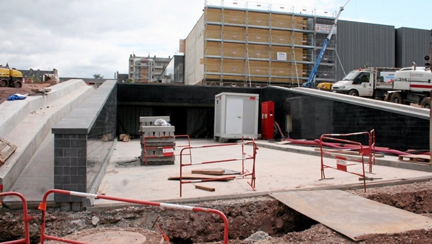 Le parking souterrain du foirail de Rodez n'ouvrira finalement que le 9 octobre.