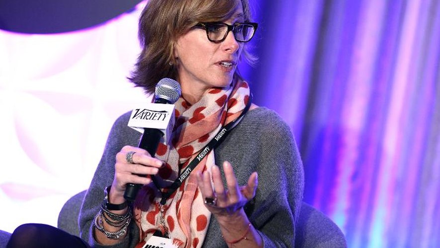 Lisa Licht de Yahoo! participe au Sommet de la Communication et du Marketing, Variety's Massive, le 3 avril 2014 à Los Angeles, Californie