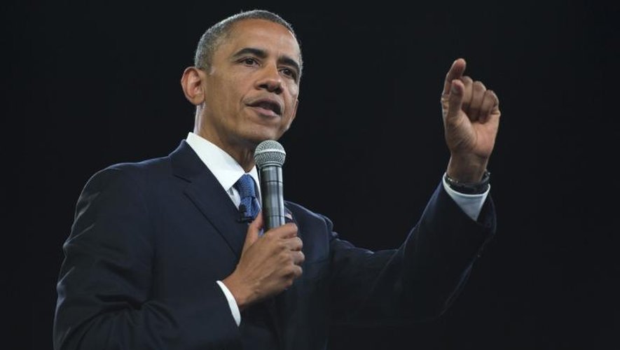 Le président américain Barack Obama, le 29 juin 2013 à Johannesburg