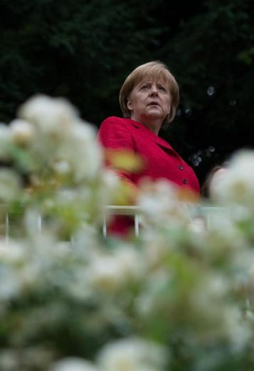 La chancelière allemande Angela Merkel à Bonn, le 29 juin 2013