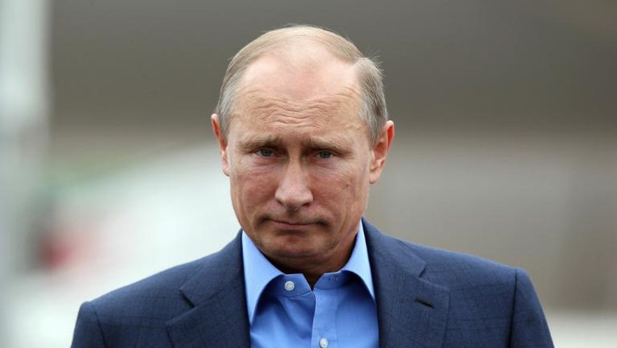 Le président russe Vladimir Poutine, le 17 juin 2013 à Belfast
