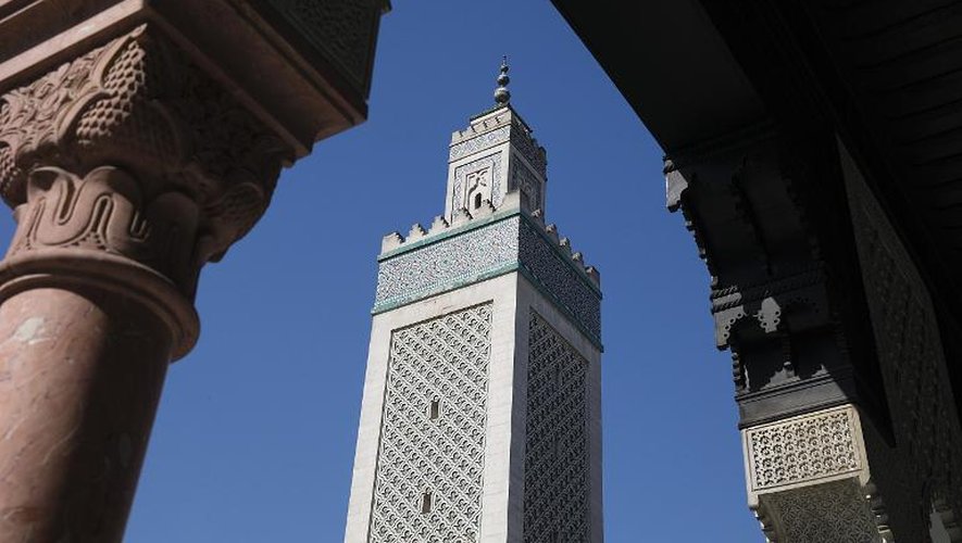 Une vue de la Grande mosquée de Paris à la veille du ramadan, le 17 juin 2015