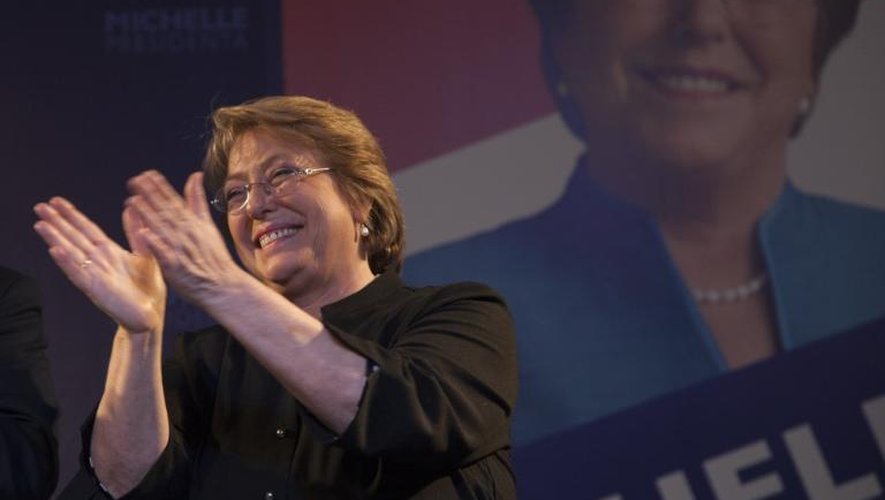 Michelle Bachelet le 30 juin 2013 à Santiago