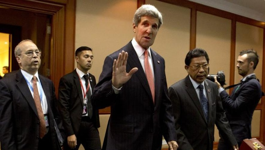 John Kerry à son arrivée le 1er juillet 2013 à Bandar Seri Begawan