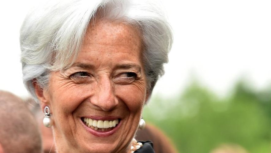 La directrice du FMI, Christine Lagarde, le 9 juin 2015