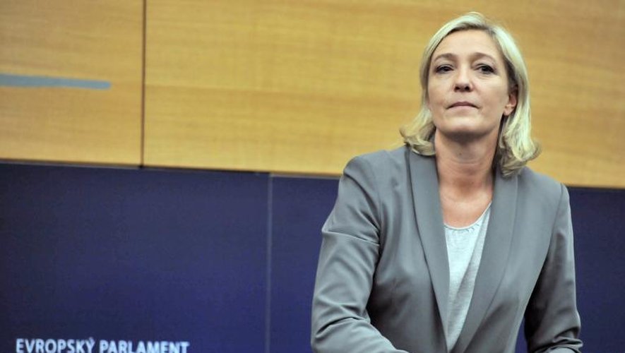 Marine Le Pen au Parlement européen, à Strasbourg, le 19 janvier 2011