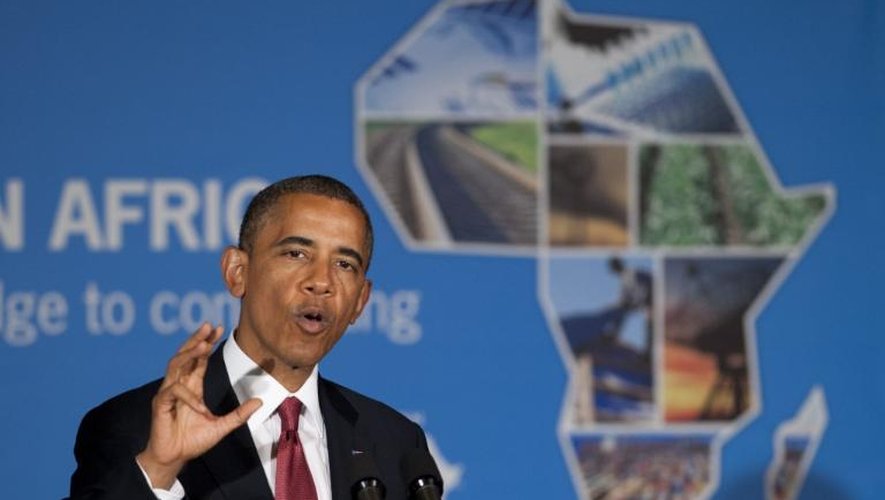 Barack Obama le 1er juillet 2013 à Dar Es Salaam
