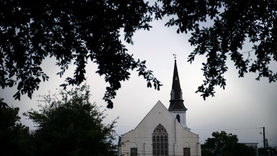 L'Emanuel African Methodist Episcopal Church de Charleston, en Caroline du Sud, le 18 juin 2015