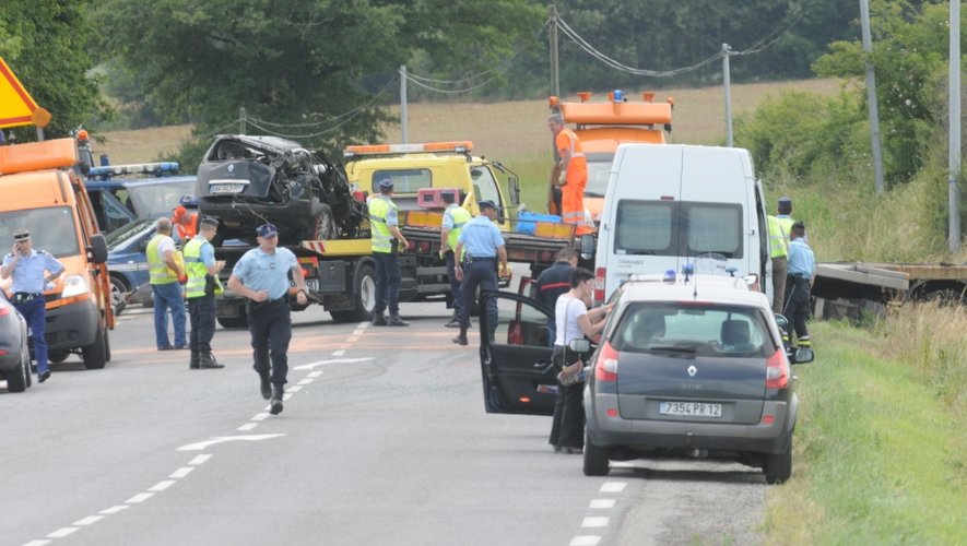 RN88: trois Baraquevillois tués dans un accident de la route
