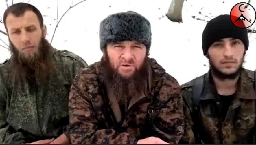 Capture d'écran non-datée du chef islamiste du Caucase Dokou Oumarov (c)