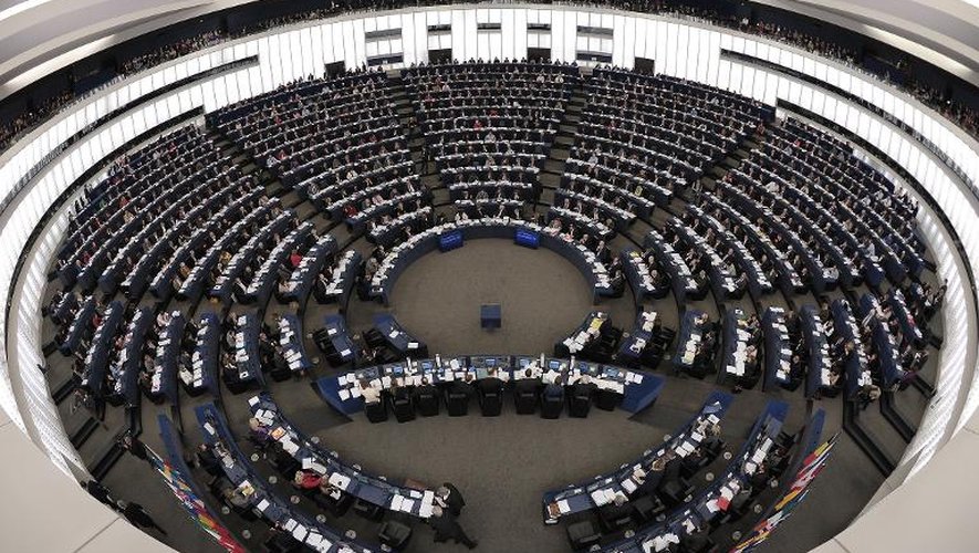 Le Parlement européen lors d'une session en mars 2013 à Strasbourg