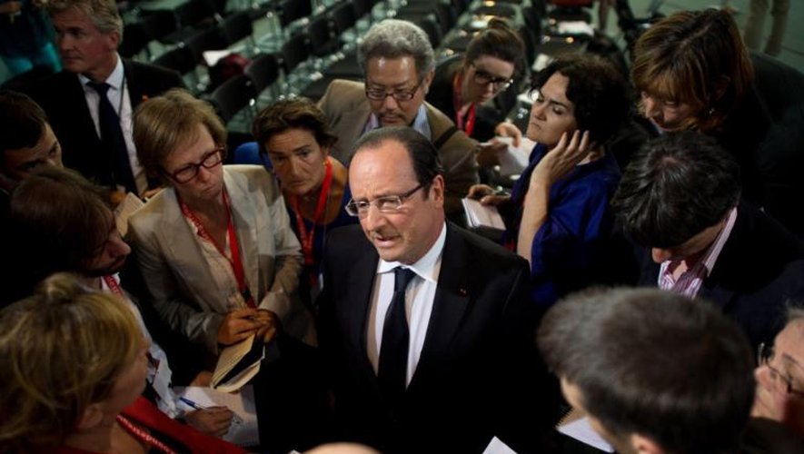 Le président français François Hollande à Berlin, le 3 juillet 2013