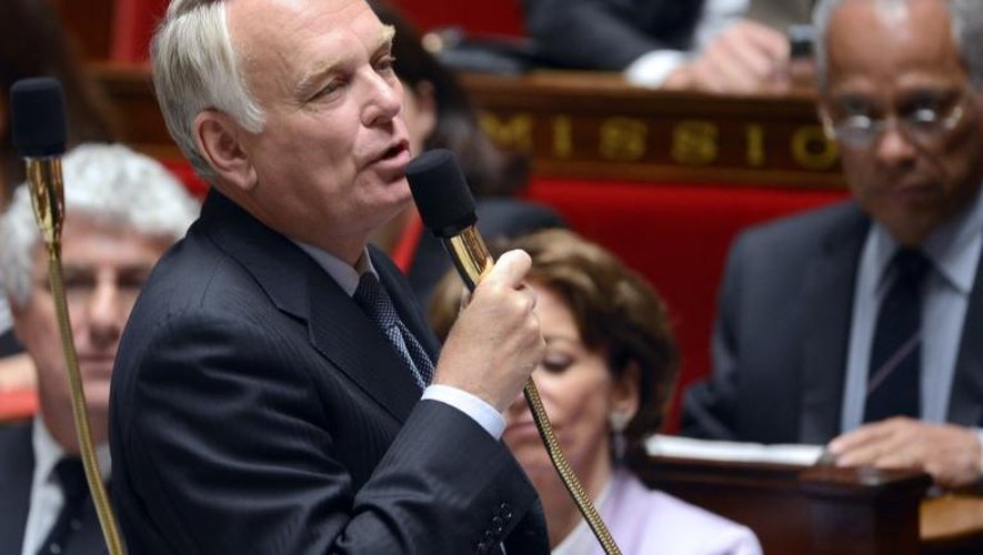 Jean-Marc Ayrault le 3 juillet 2013 à l'Assemblée nationale