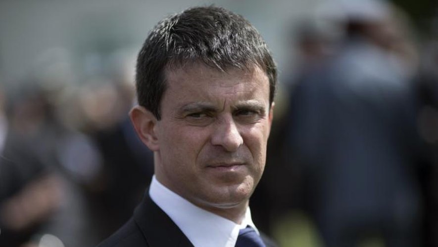 Manuel Valls, le 2 juillet 2013 à Melun