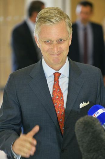 Le prince Philippe le 4 juillet 2013 à Antwerp