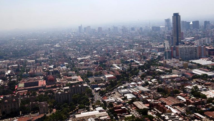 Vue de Mexico le 11 avril 2014