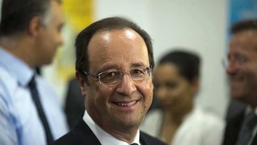 Le président François Hollande, le 5 juillet 2013 à Tunis