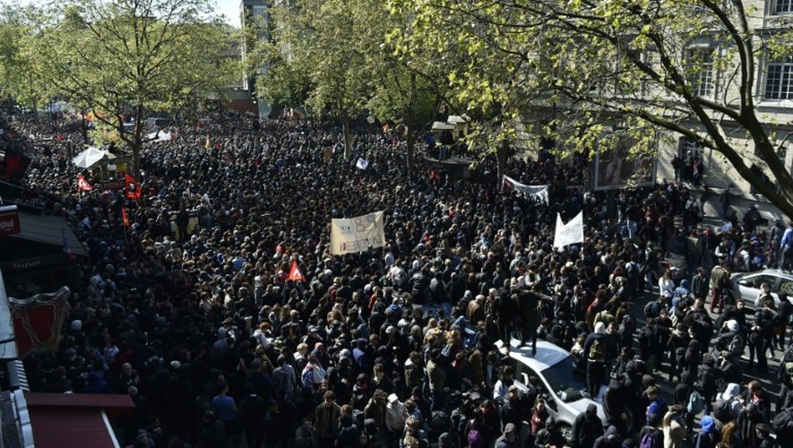 Manifestation du 1er mai 2016 à Paris