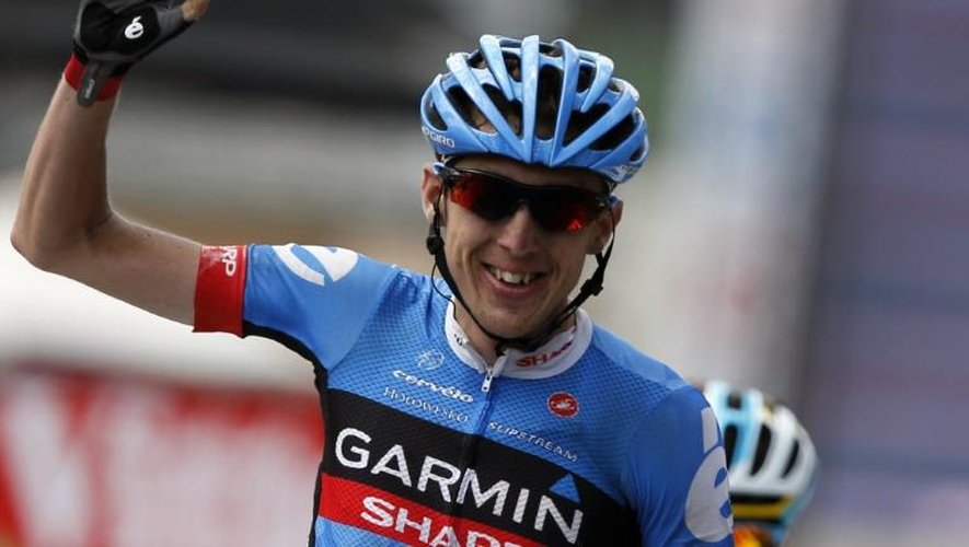 L'Irlandais Daniel Martin remporte la 9e étape du Tour de France, le 7 juillet 2013 à Bagnères-de-Bigorre