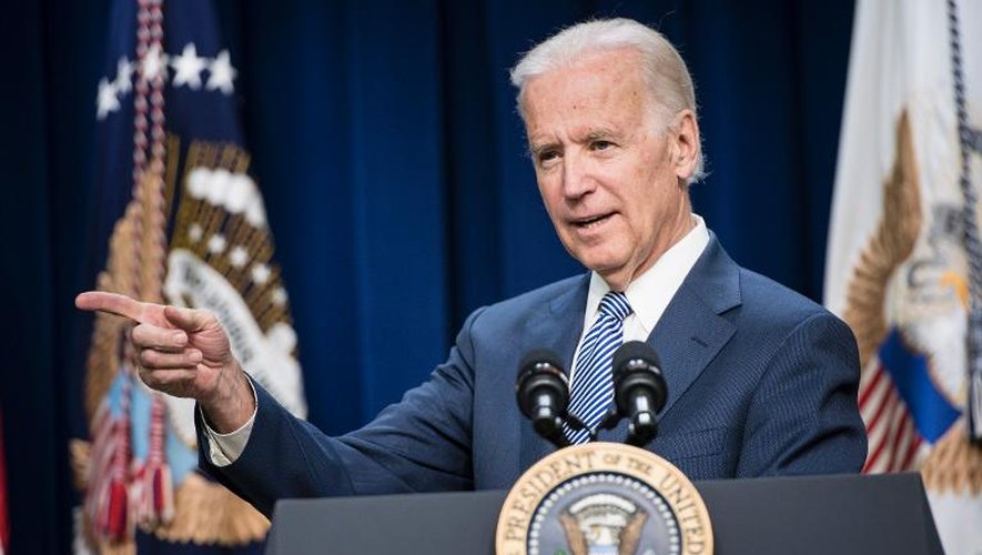 Le vice-président américain Joe Biden le 7 avril 2014 à Washington