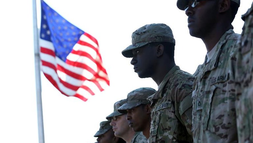 Des soldats américains le 16 octobre 2012 à Washington, aux Etats-Unis