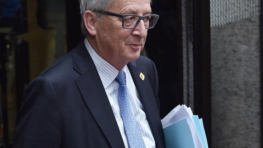 Le président de la Commission européenne, Jean-Claude Juncker, le 22 juin 2015 à Bruxelles