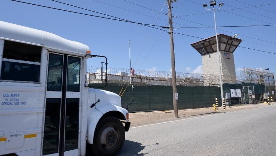 Le "Camp 6" sur la base de Guantanamo, à Cuba, le 8 avril 2014