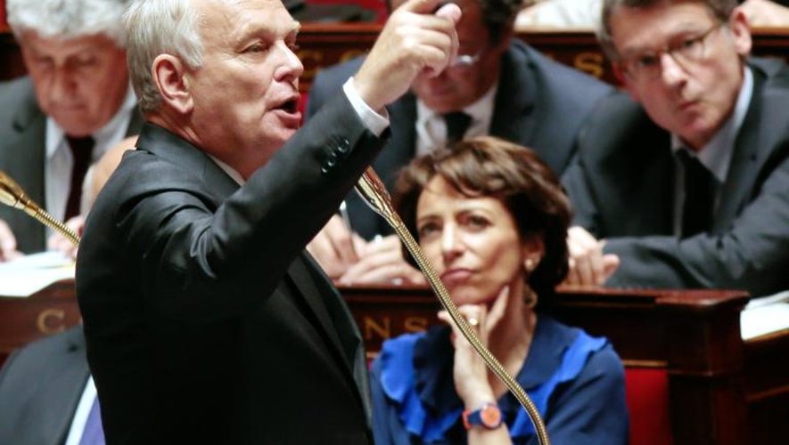 Le Premier ministre Jean-Marc Ayrault à l'Assemblée nationale, le 9 juillet 2013