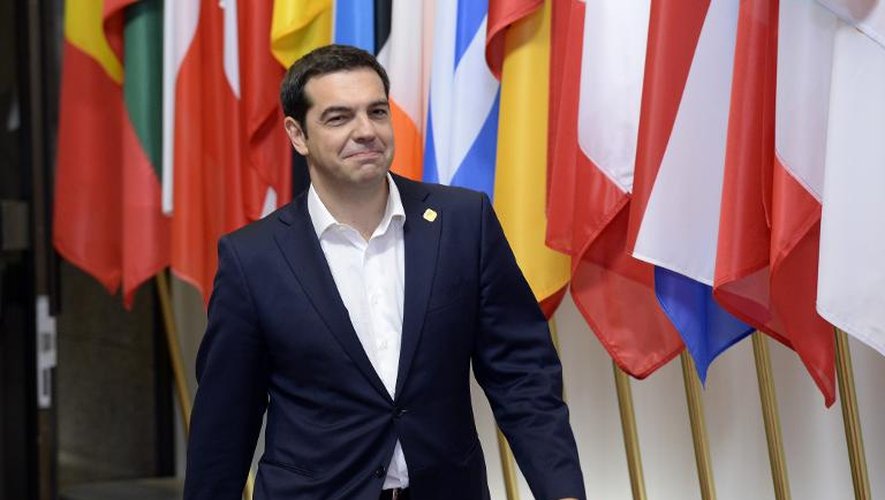 Le Premier ministre grec Alexis Tsipras le 23 juin 2015 à Bruxelles