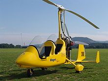 Un autogire est un aéronef à voilure tournante libre. Il est parfois appelé gyrocoptère.