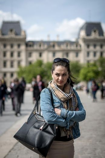 Marina Golbahari le 14 avril 2016 à Paris