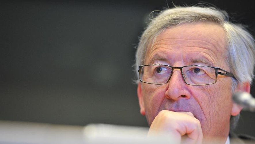 Le Premier ministre sortant du Luxembourg Jean-Claude Juncker, le 10 janvier 2013 à Bruxelles