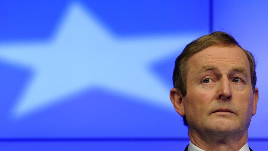 Le Premier ministre irlandais Enda Kenny le 28 juin 2013 à Bruxelles